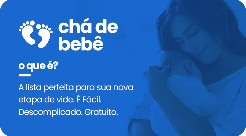 banner cha de bebe
